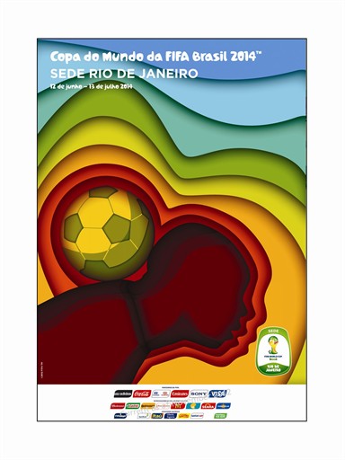 Cartel Mundial 2014 Rio de Janeiro