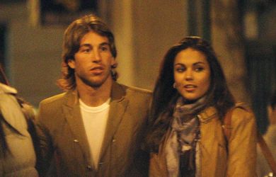 Sergio Ramos y Lara Alvárez
