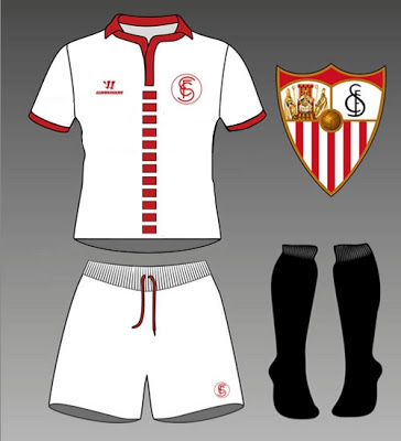 Camiseta Warrior del Sevilla 2013-2014