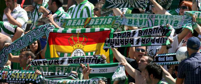 Aficionados del Real Betis Balompie