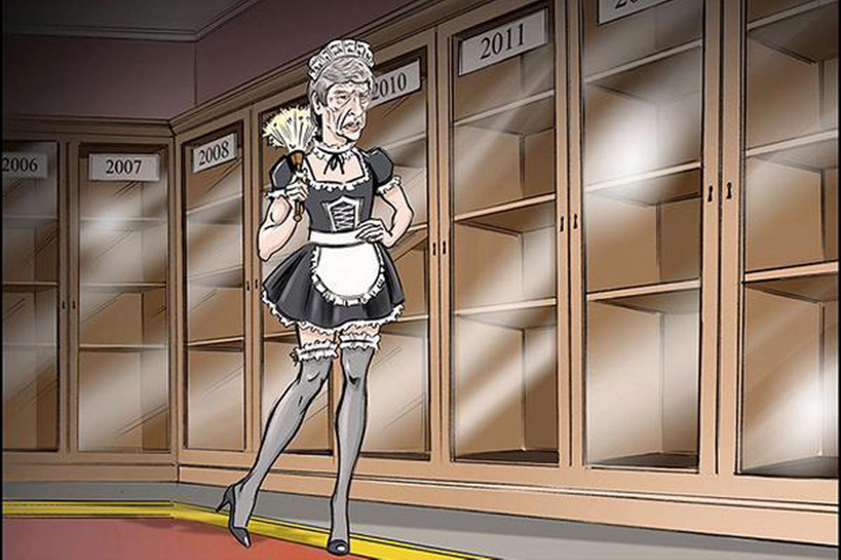 Calendario sexy de entrenadores: Arsene Wenger